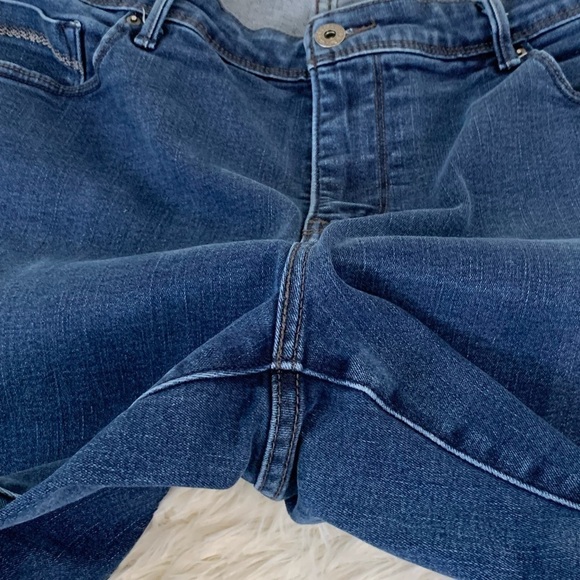 LEVI'S 512 Denim Perfectly Shaping Bootcut Jeans Plus size 20W - Picture 9 of 16